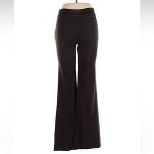 Roberto Cavalli Dark Brown Satin Pants
